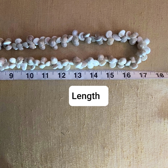 Natural shell necklace - Picture 3 of 5